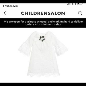 flower girl dress or first communion.